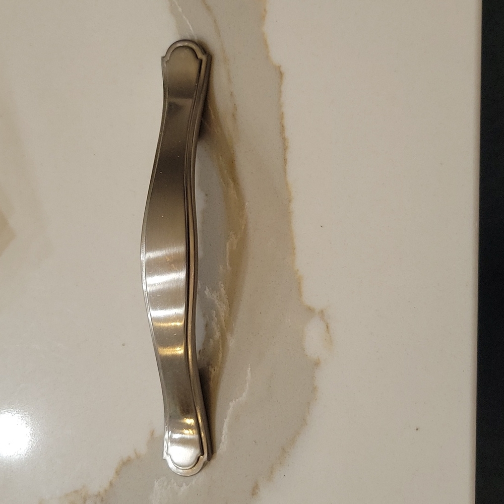 Brushed Nickel Cabinet door handle
